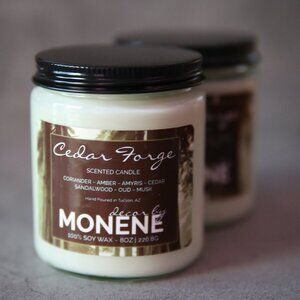 Cedar Forge Scented 8oz Soy Wax Candle